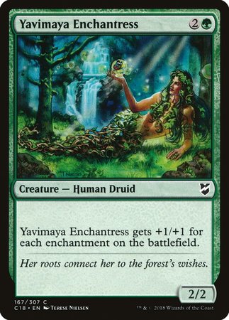 Yavimaya Enchantress [Commander 2018] | Arkham Games and Comics