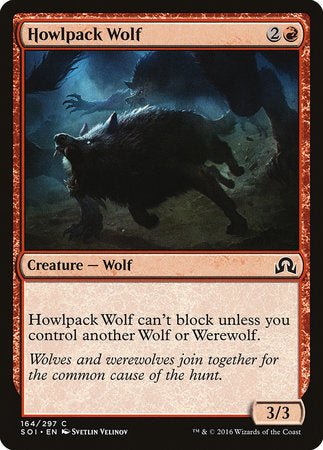 Howlpack Wolf [Shadows over Innistrad] | Arkham Games and Comics