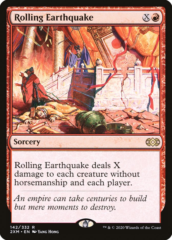 Rolling Earthquake [Double Masters] | Arkham Games and Comics
