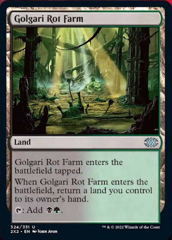 Golgari Rot Farm [Double Masters 2022] | Arkham Games and Comics