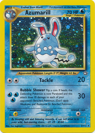 Azumarill (2/111) [Neo Genesis Unlimited] | Arkham Games and Comics