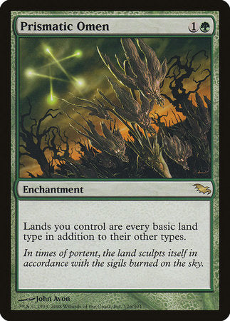 Prismatic Omen [Shadowmoor] | Arkham Games and Comics