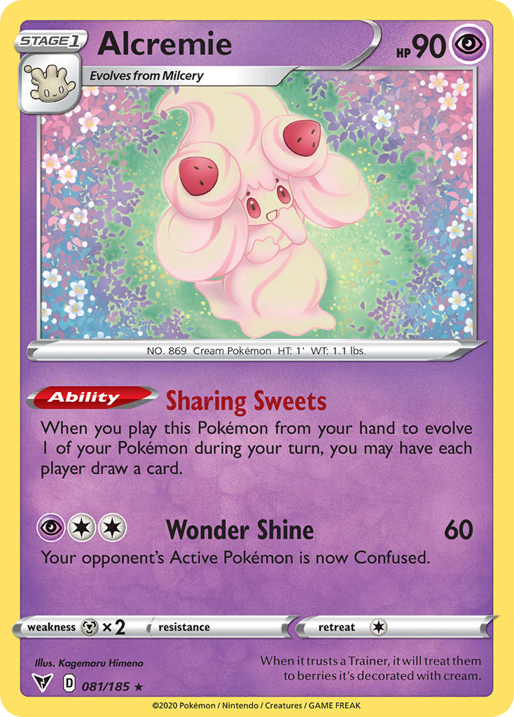 Alcremie (081/185) [Sword & Shield: Vivid Voltage] | Arkham Games and Comics