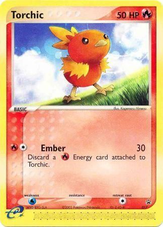 Torchic (017) (Non-Holo) [Nintendo: Black Star Promos] | Arkham Games and Comics