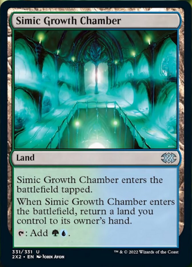 Simic Growth Chamber [Double Masters 2022] | Arkham Games and Comics