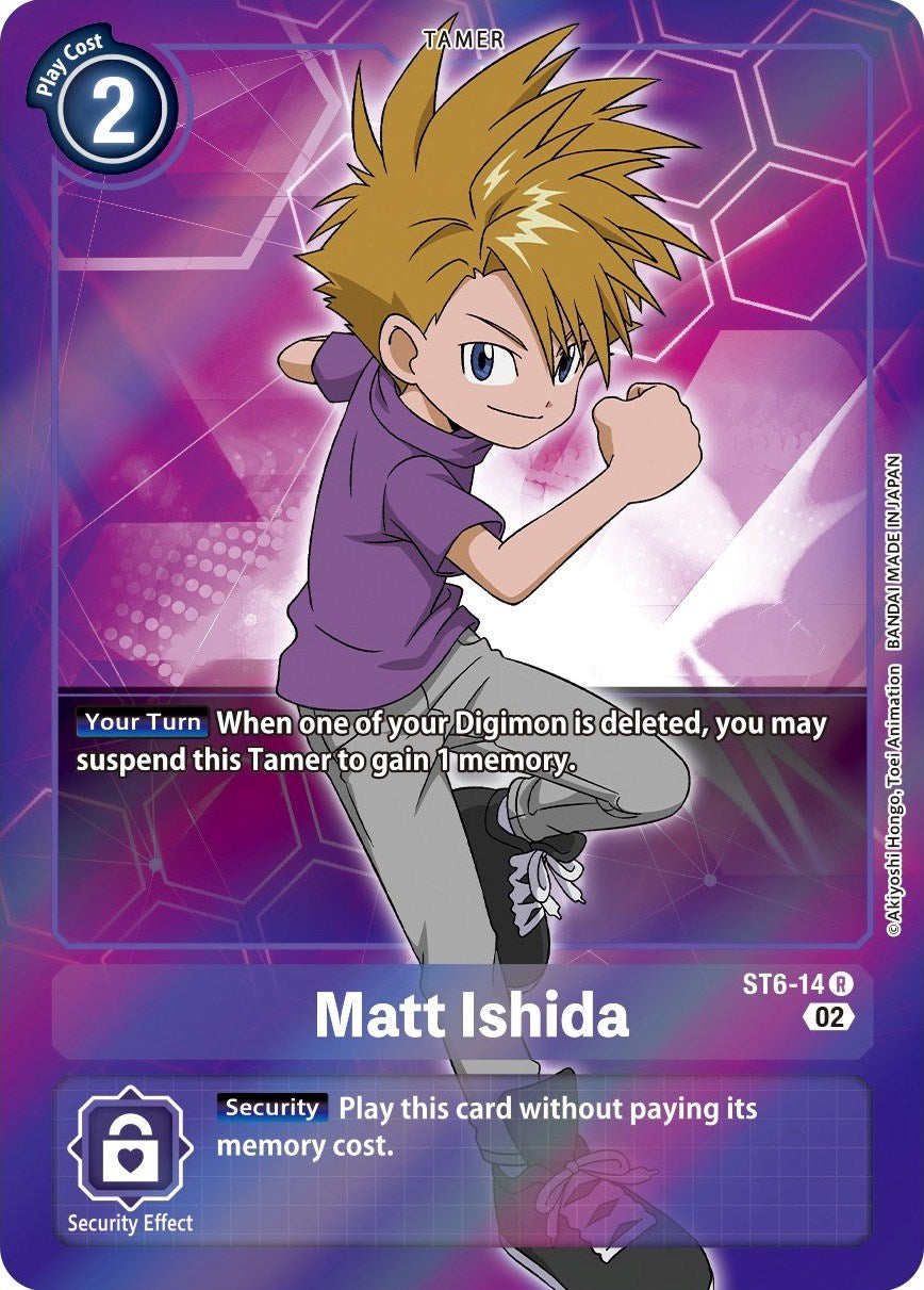 Matt Ishida [ST6-14] (Alternate Art) [Starter Deck: Ragnaloardmon] | Arkham Games and Comics