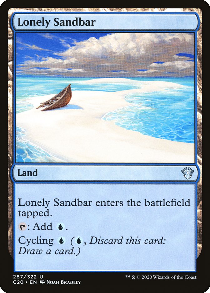 Lonely Sandbar [Commander 2020] | Arkham Games and Comics