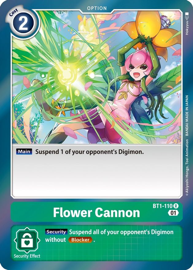 Flower Cannon [BT1-110] [Starter Deck: Ultimate Ancient Dragon] | Arkham Games and Comics