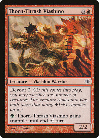 Thorn-Thrash Viashino [Shards of Alara] | Arkham Games and Comics