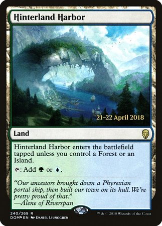 Hinterland Harbor [Dominaria Promos] | Arkham Games and Comics