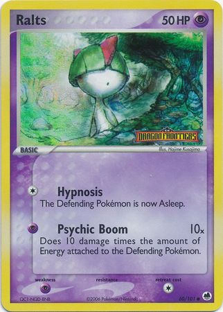 Ralts (60/101) (Stamped) [EX: Dragon Frontiers] | Arkham Games and Comics