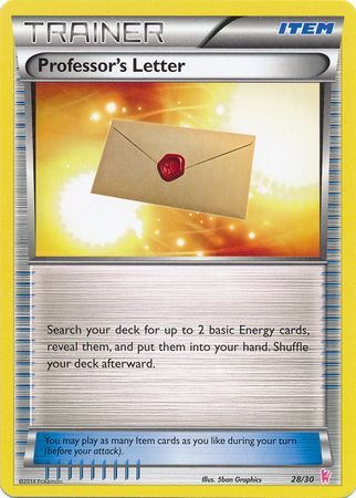 Professor's Letter (28/30) [XY: Trainer Kit - Sylveon] | Arkham Games and Comics