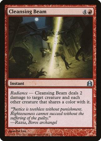 Cleansing Beam [Commander 2011] | Arkham Games and Comics