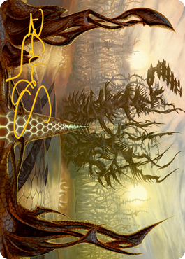 Thornglint Bridge Art Card (Gold-Stamped Signature) [Modern Horizons 2 Art Series] | Arkham Games and Comics