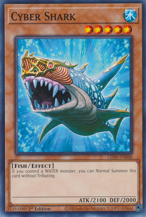 Cyber Shark [LED9-EN048] Common | Arkham Games and Comics