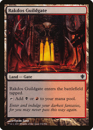 Rakdos Guildgate [Commander 2013] | Arkham Games and Comics