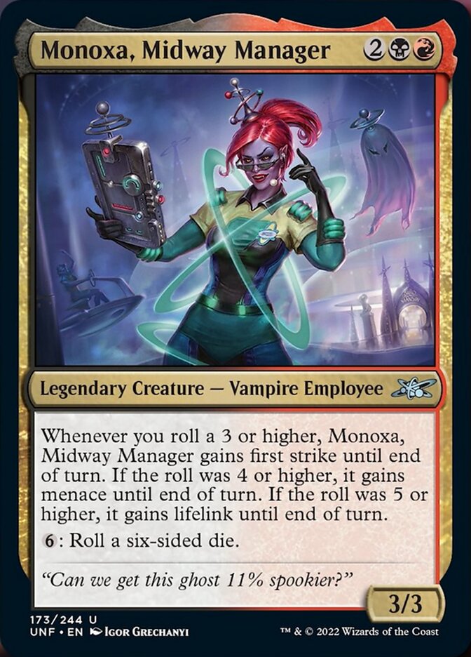 Monoxa, Midway Manager [Unfinity] | Arkham Games and Comics