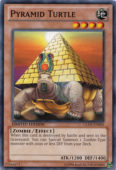 Pyramid Turtle [GLD5-EN003] Common | Arkham Games and Comics