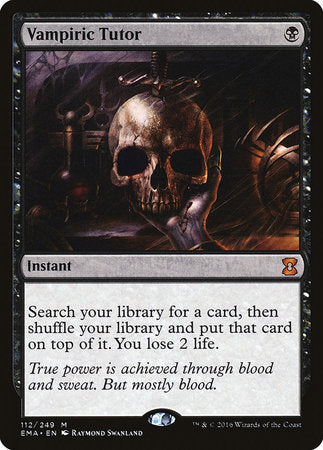 Vampiric Tutor [Eternal Masters] | Arkham Games and Comics