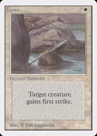 Lance [Unlimited Edition] | Arkham Games and Comics