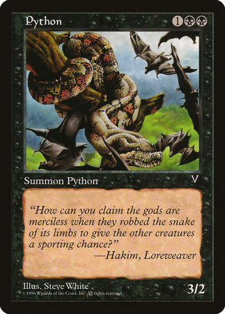 Python [Visions] | Arkham Games and Comics