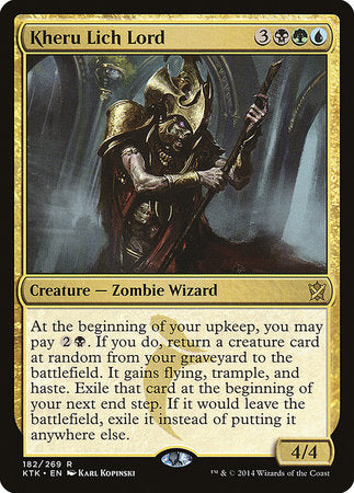 Kheru Lich Lord [Khans of Tarkir] | Arkham Games and Comics