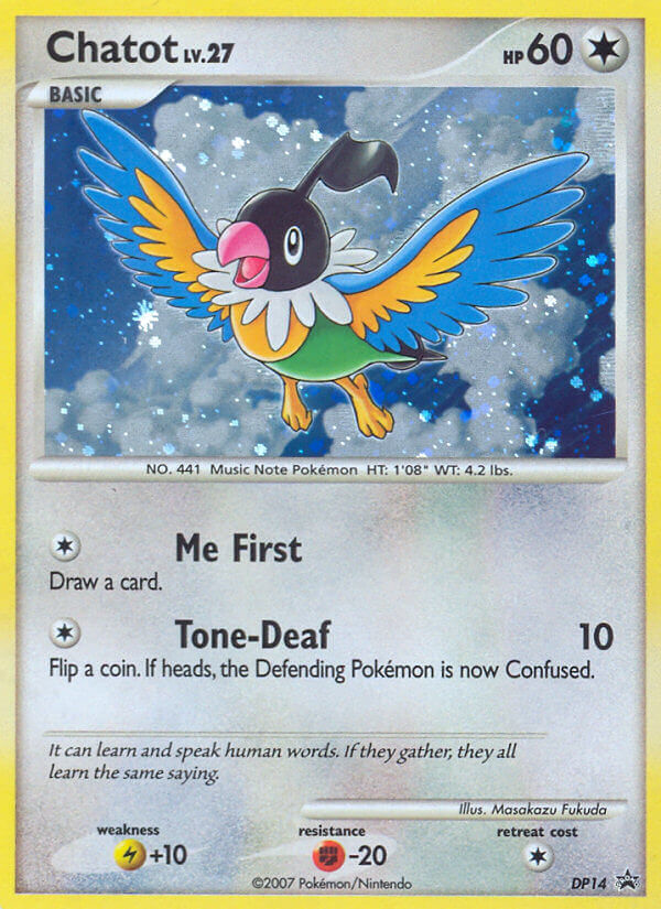 Chatot (DP14) [Diamond & Pearl: Black Star Promos] | Arkham Games and Comics