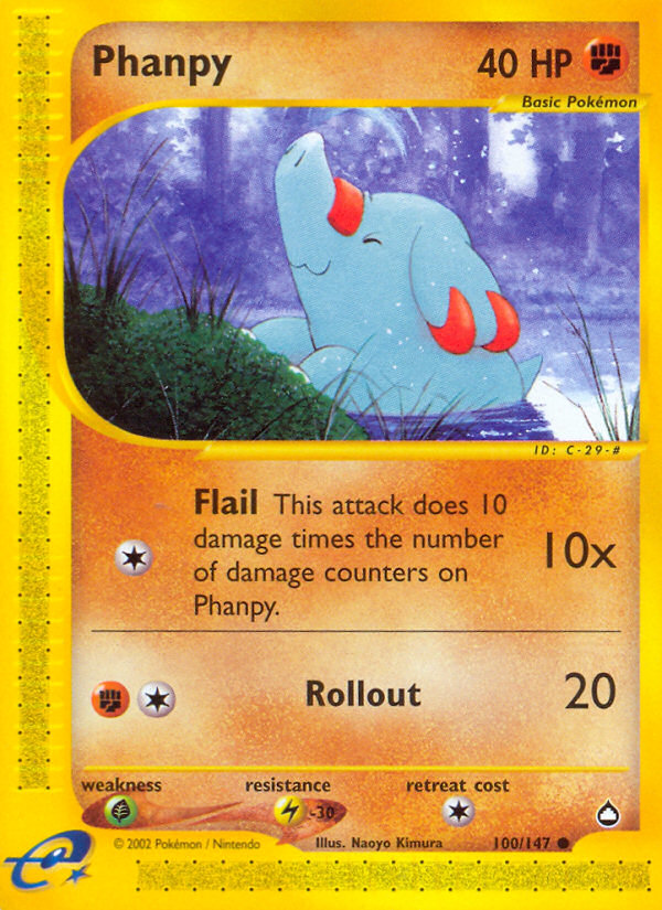 Phanpy (100/147) [Aquapolis] | Arkham Games and Comics