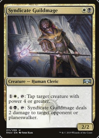 Syndicate Guildmage [Ravnica Allegiance] | Arkham Games and Comics