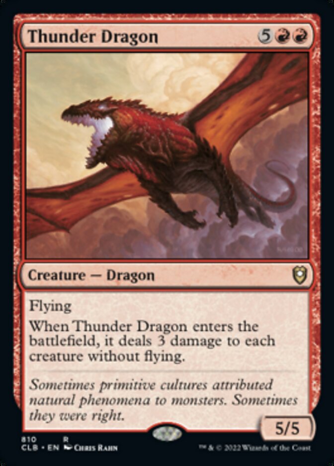 Thunder Dragon [Commander Legends: Battle for Baldur's Gate] | Arkham Games and Comics