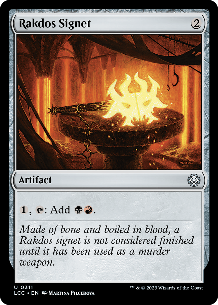 Rakdos Signet [The Lost Caverns of Ixalan Commander] | Arkham Games and Comics