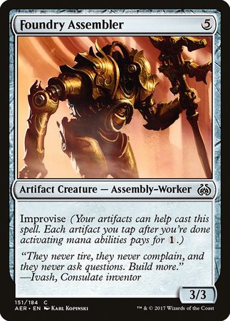 Foundry Assembler [Aether Revolt] | Arkham Games and Comics