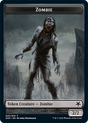 Zombie // Treasure Double-Sided Token [Game Night: Free-for-All Tokens] | Arkham Games and Comics