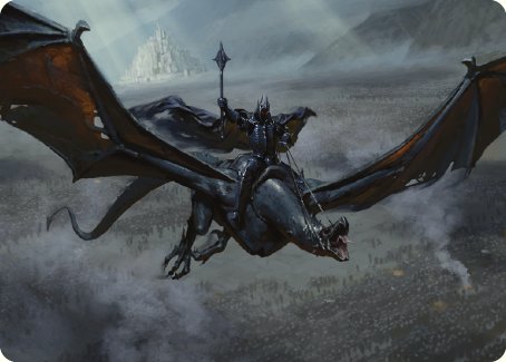 Lord of the Nazgul Art Card [The Lord of the Rings: Tales of Middle-earth Art Series] | Arkham Games and Comics