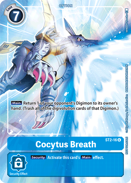 Cocytus Breath [ST2-16] (Tamer's Evolution Box) [Starter Deck: Cocytus Blue Promos] | Arkham Games and Comics