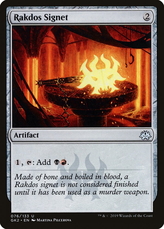 Rakdos Signet [Ravnica Allegiance Guild Kit] | Arkham Games and Comics