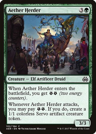 Aether Herder [Aether Revolt] | Arkham Games and Comics