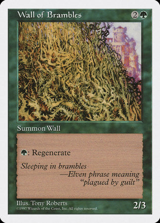 Wall of Brambles [Fifth Edition] | Arkham Games and Comics