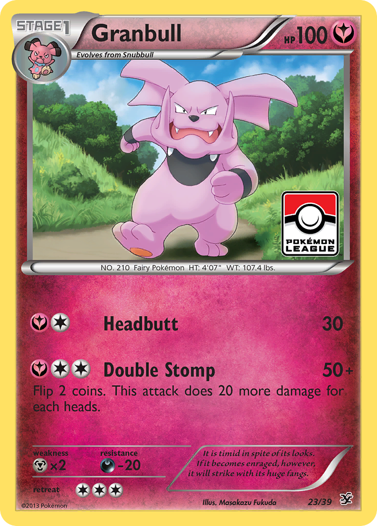 Granbull (23/39) [XY: Kalos Starter Set] | Arkham Games and Comics