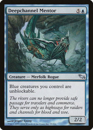Deepchannel Mentor [Shadowmoor] | Arkham Games and Comics