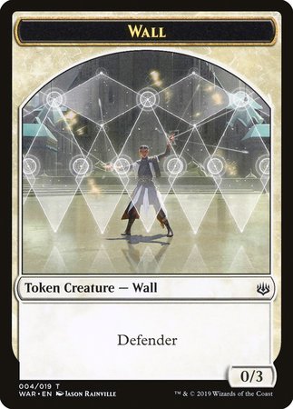 Wall Token [War of the Spark Tokens] | Arkham Games and Comics