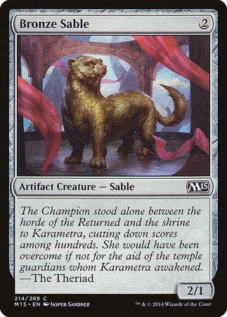 Bronze Sable [Magic 2015] | Arkham Games and Comics