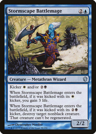 Stormscape Battlemage [Commander 2013] | Arkham Games and Comics