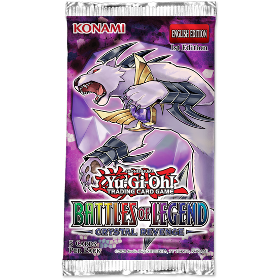 Battles of Legend: Crystal Revenge - Booster Pack (1st Edition) | Arkham Games and Comics