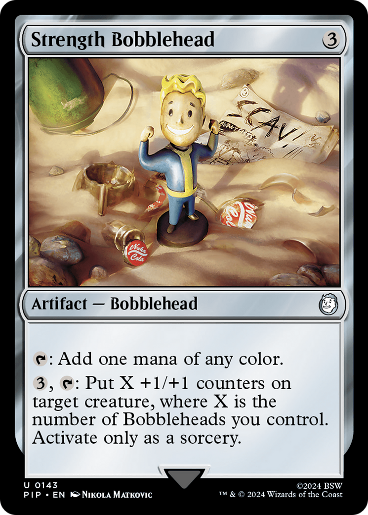 Strength Bobblehead [Fallout] | Arkham Games and Comics