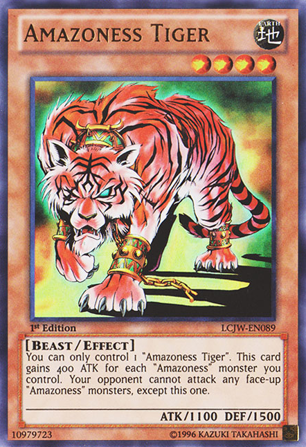 Amazoness Tiger [LCJW-EN089] Ultra Rare | Arkham Games and Comics