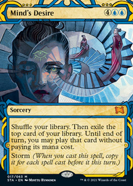 Mind's Desire (Etched Foil) [Strixhaven Mystical Archive] | Arkham Games and Comics