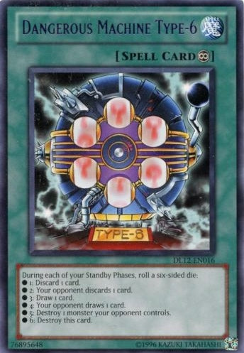 Dangerous Machine Type-6 (Purple) [DL12-EN016] Rare | Arkham Games and Comics