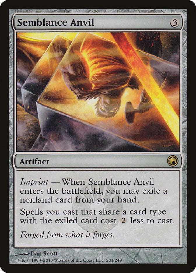 Semblance Anvil [Scars of Mirrodin] | Arkham Games and Comics