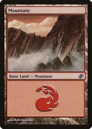 Mountain (59) [Duel Decks: Jace vs. Chandra] | Arkham Games and Comics